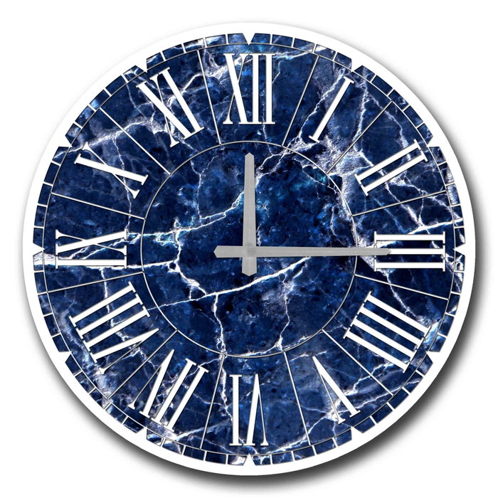 Wallity Reloj decorativo de MDF Multicolor 50 cm